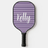 Purple stripes Pickleball Paddle (Rückseite)