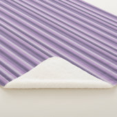Purple stripes sherpadecke (3/4)