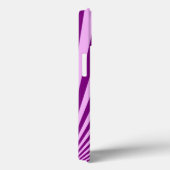 Purple Sun Rays Background Case-Mate iPhone Hülle (Rückseite / Rechts)