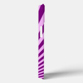 Purple Sun Rays Background Case-Mate iPhone Hülle (Rückseite / Rechts)