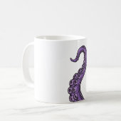 Purple Tentacle Kaffeetasse (Vorderseite Links)