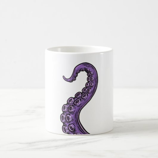 Purple Tentacle Kaffeetasse (Mittel)