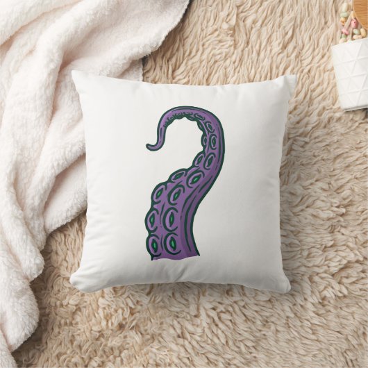 Purple Tentacle Kissen (Decke)