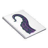 Purple Tentacle Notizblock (Rechte Seite)