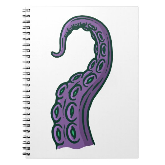 Purple Tentacle Notizblock (Vorderseite)
