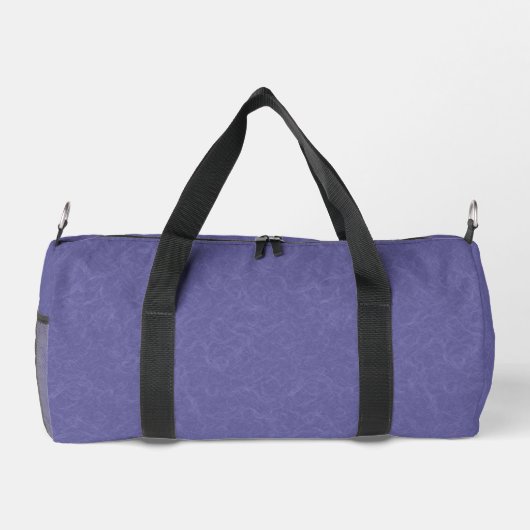 Purple textured surface swirling pattern duffle bag (Rückseite)