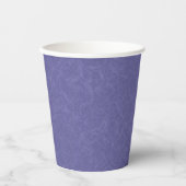 Purple textured surface swirling pattern pappbecher (Vorderseite)