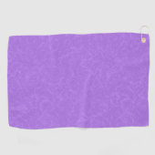 Purple textured surface with swirling pattern golfhandtuch (Horizontal)