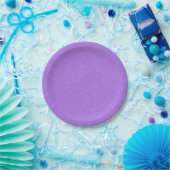 Purple textured surface with swirling pattern pappteller (Party)