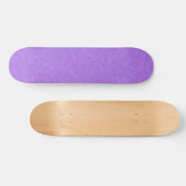 Purple textured surface with swirling pattern skateboard (Horizontal)