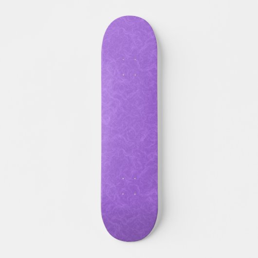 Purple textured surface with swirling pattern skateboard (Vorne)