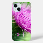 Purple Thistle Phone case (Rückseite)