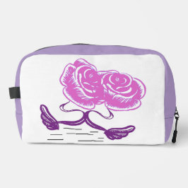 Purple Toiletry bag/Mauve Toilettenkit Waschbeutel