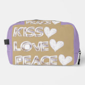Purple Toiletry bag/Mauve Toilettenkit Waschbeutel (Vorderseite)