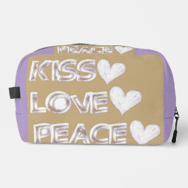 Purple Toiletry bag/Mauve Toilettenkit Waschbeutel