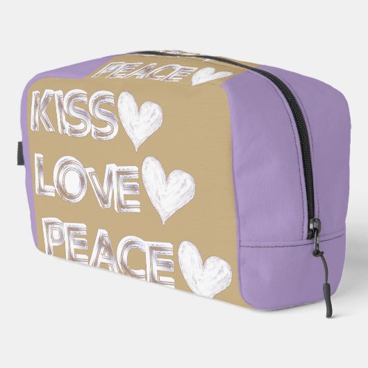 Purple Toiletry bag/Mauve Toilettenkit Waschbeutel (Rechte Ecke)