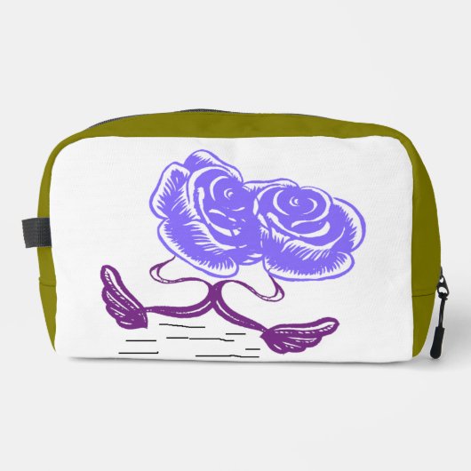 Purple Troiletery Bag/Violet Toilettenkit Waschbeutel (Vorderseite)