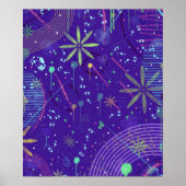 Purple Twilight Party Poster (Vorne)