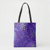 Purple Twilight Party Tasche (Vorderseite)