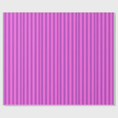 Purple Two Tone Stripes  Geschenkpapier (Flach)