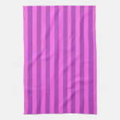 Purple Two Tone Stripes  Geschirrtuch (Vertikal)