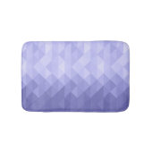 Purple violet triangle geometric squares badematte (Vorderseite)