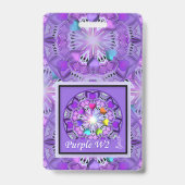 Purple W2 good-luck Ausweis (Rückseite)