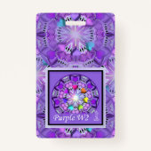 Purple W2 good-luck Ausweis (Rückseite)