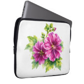 Purple Watercolor Flower Illustration  Laptopschutzhülle (Vorne Rechts)