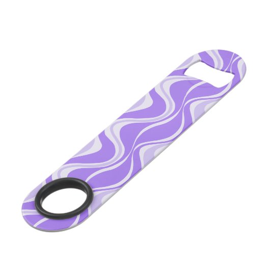 Purple Waves Opener Speed Flaschenöffner (Vorderseite Schrägansicht)