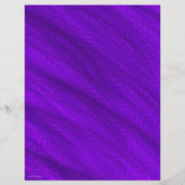Purple Wheat Field Bulk Scrapbook Paper Pages Flyer (Hinten)
