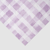 Purple White Plaid Stripes Seidenpapier (Ausschnitt)