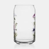 Purple Wildflower Bouquet Watercolor Floral Dosenglas (Links)