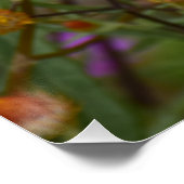 Purple Wildflower – Nature’s Colour Symphony Poster (Ecke)