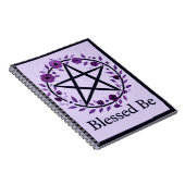 PurpleBlessedBe Notizblock (Rechte Seite)