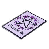 PurpleBlessedBe Notizblock (Linke Seite)