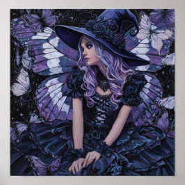 PurpleFairyHexe Poster