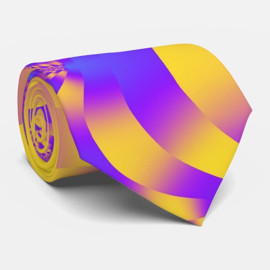 PurpleFractal Krawatte (Gerollt)