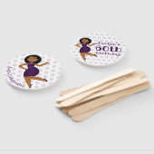 PurpleGlitzy Party Girl Fächer (Non-assembled)