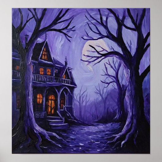 PurpleHauntedHouse Poster (Vorne)