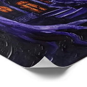 PurpleHauntedHouse Poster (Ecke)