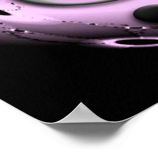 Purplehaze Poster (Ecke)