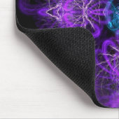 Purplelina Visionelles Fraktal Art Mousepad (Ecke)