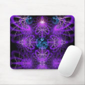 Purplelina Visionelles Fraktal Art Mousepad (Mit Mouse)