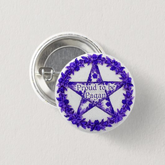 PurplePaganPride Button (Vorne & Hinten)