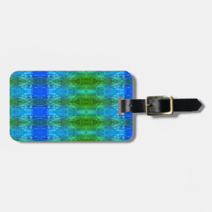Purples Ikat 8 GreenLeaf Gepäckanhänger