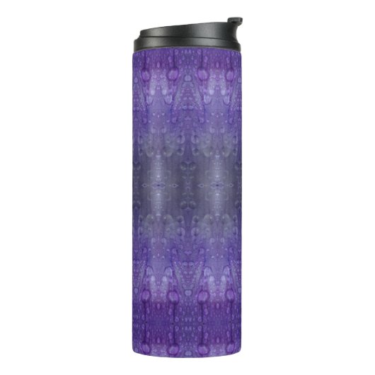 Purples Ikat 8 Thermosbecher (Nach links gedreht)