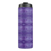 Purples Ikat 9 Thermosbecher (Vorderseite)