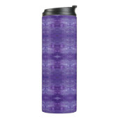 Purples Ikat 9 Thermosbecher (Nach links gedreht)