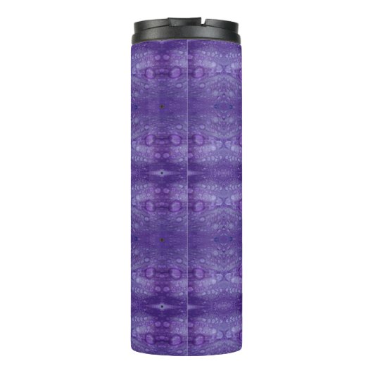 Purples Ikat 9 Thermosbecher (Rückseite)